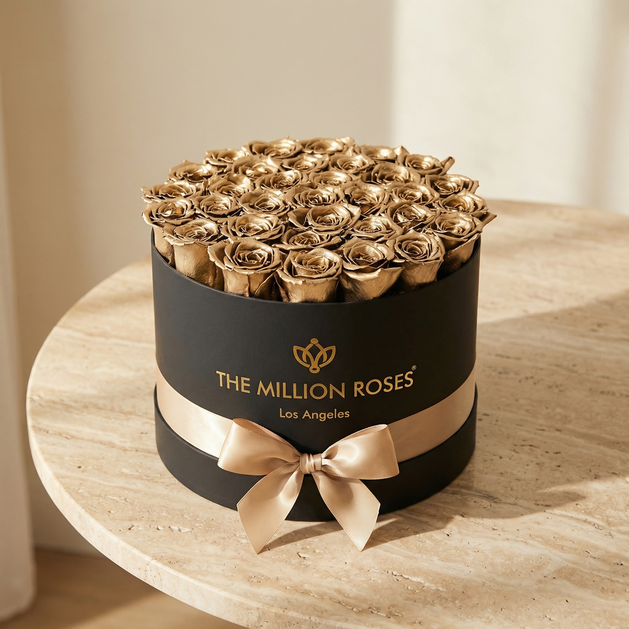 Supreme Black Box | Gold Roses