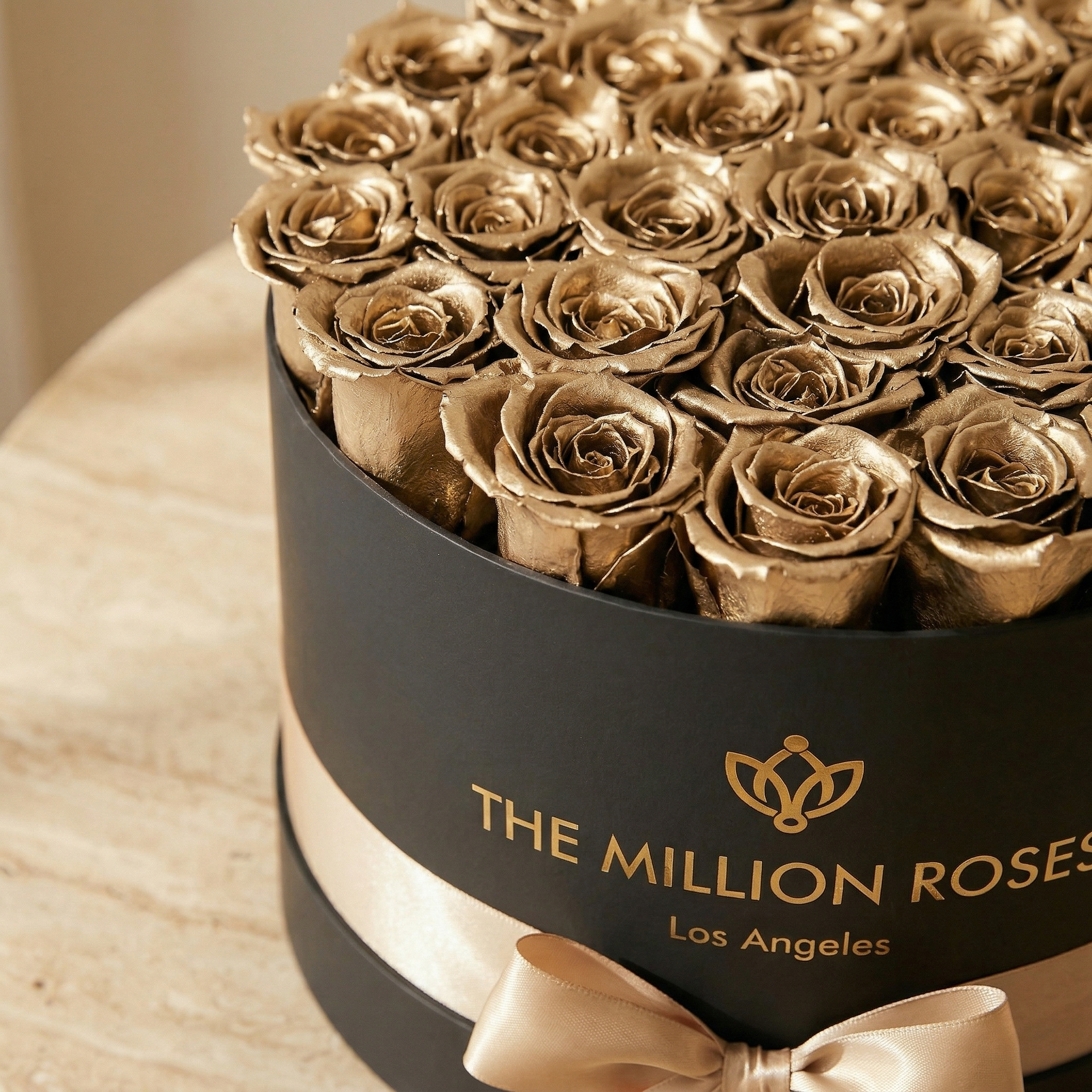 Supreme Black Box | Gold Roses