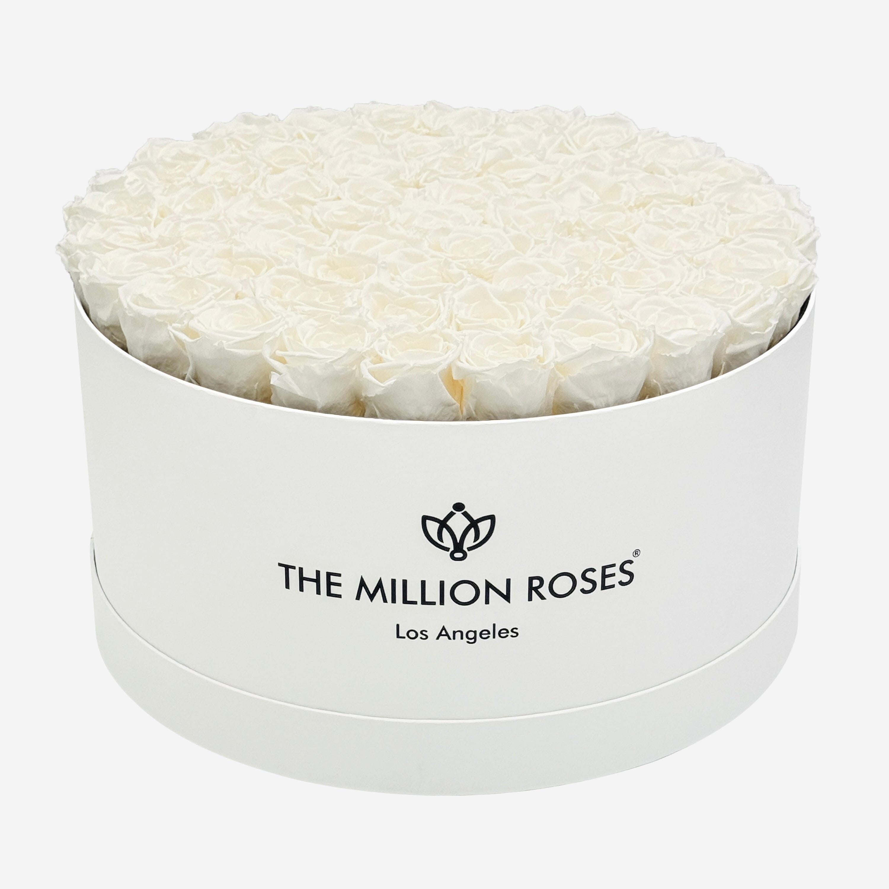 Deluxe White Box | White Roses