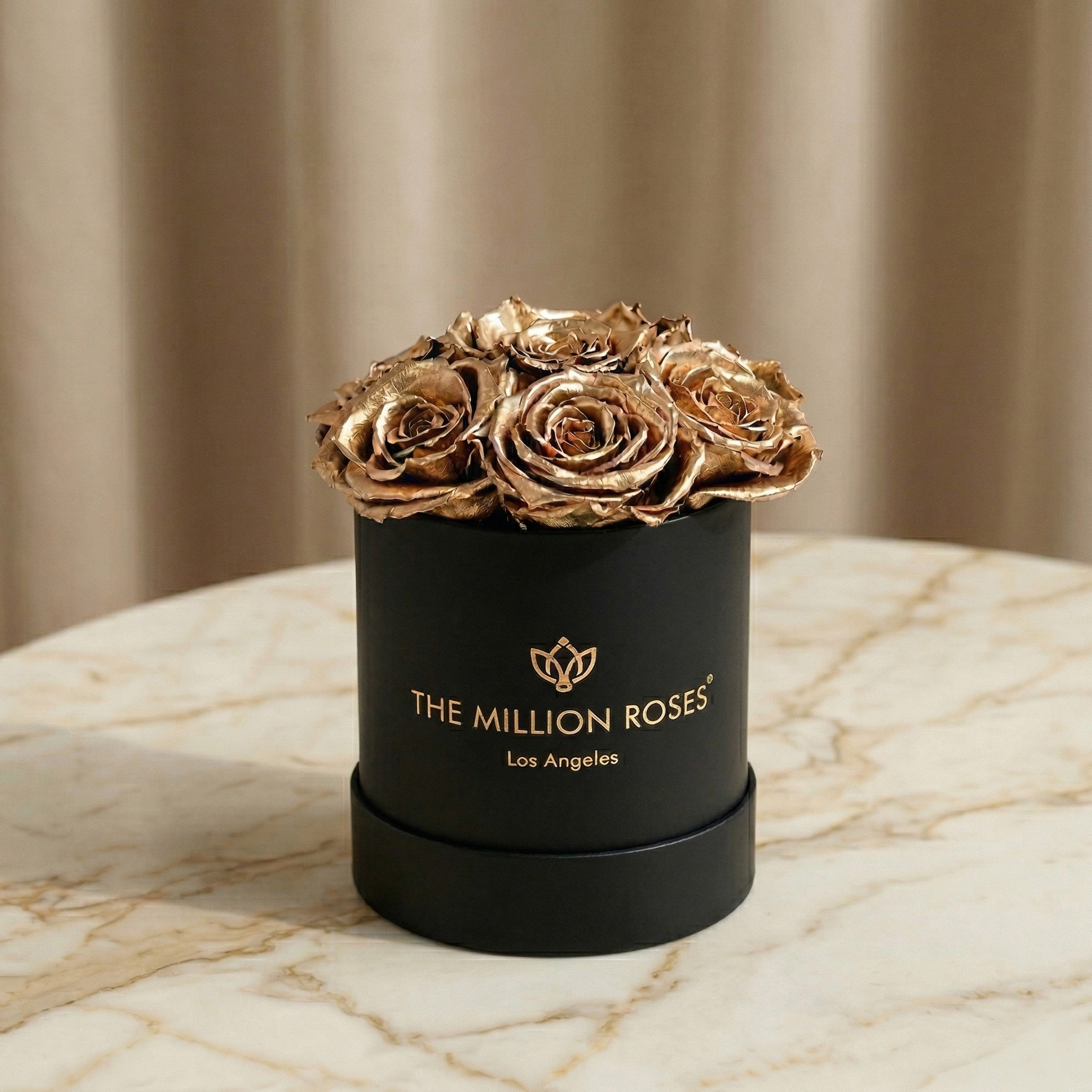 Basic Black Box | Gold Roses