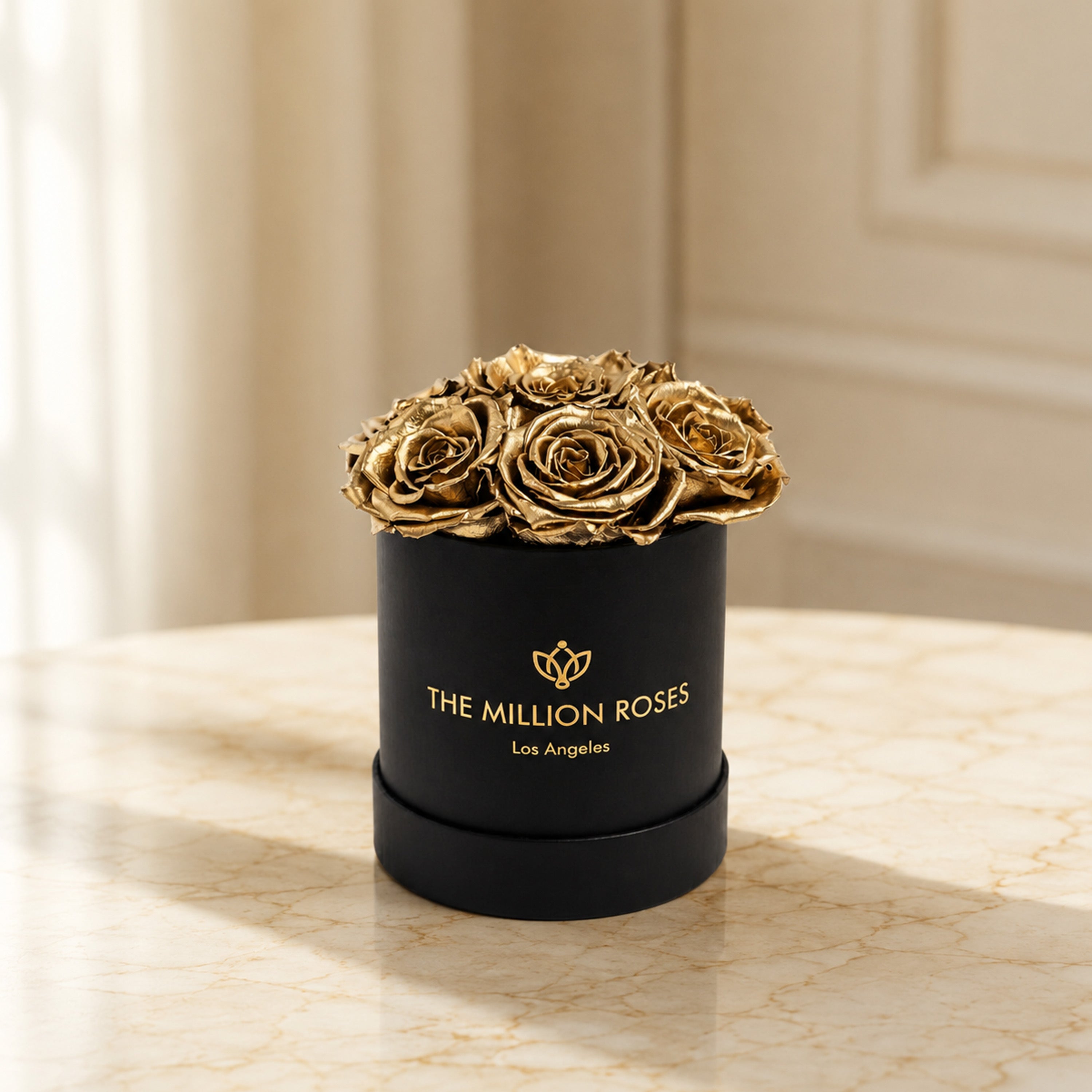 Basic Black Box | Gold Roses