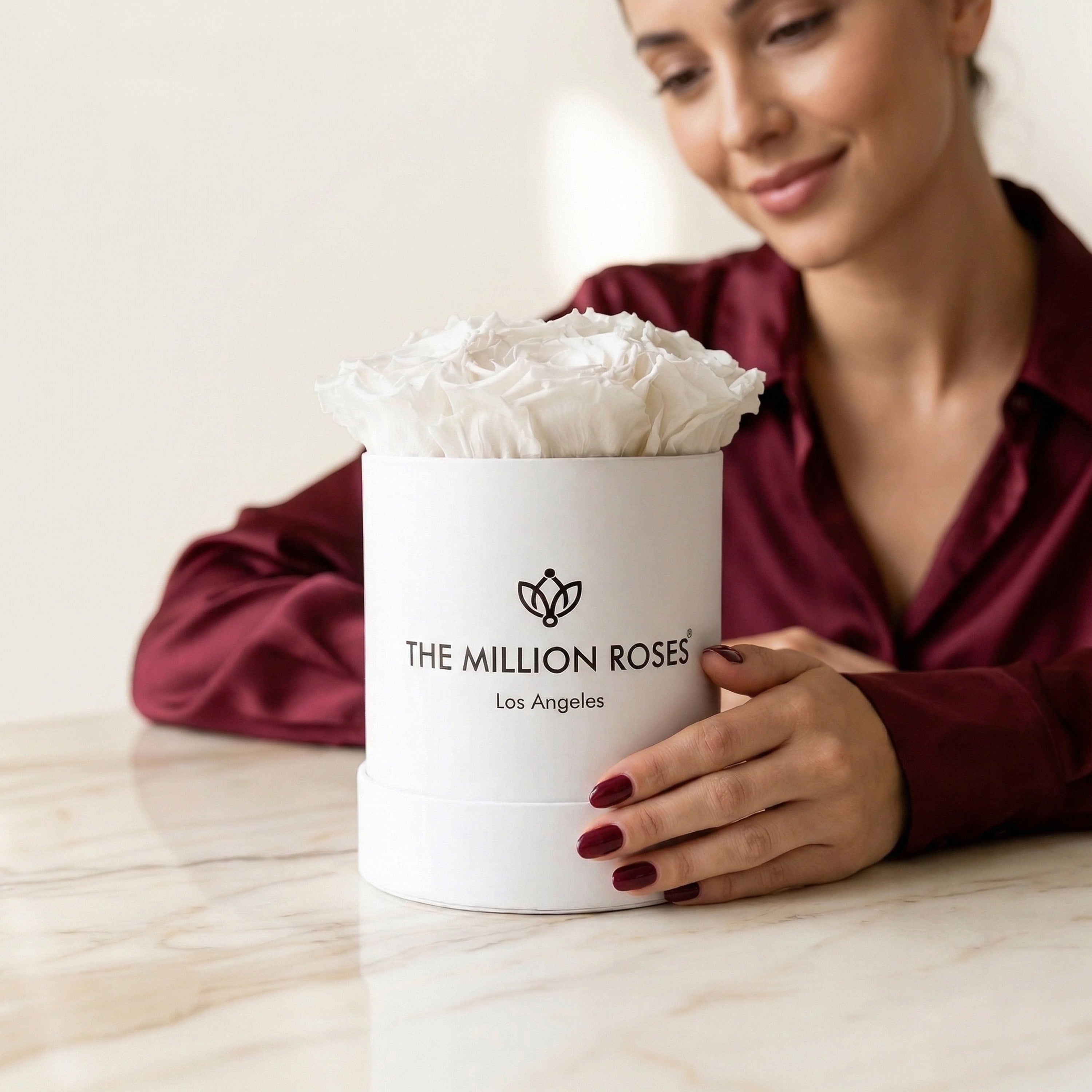 Basic White Box | White Roses