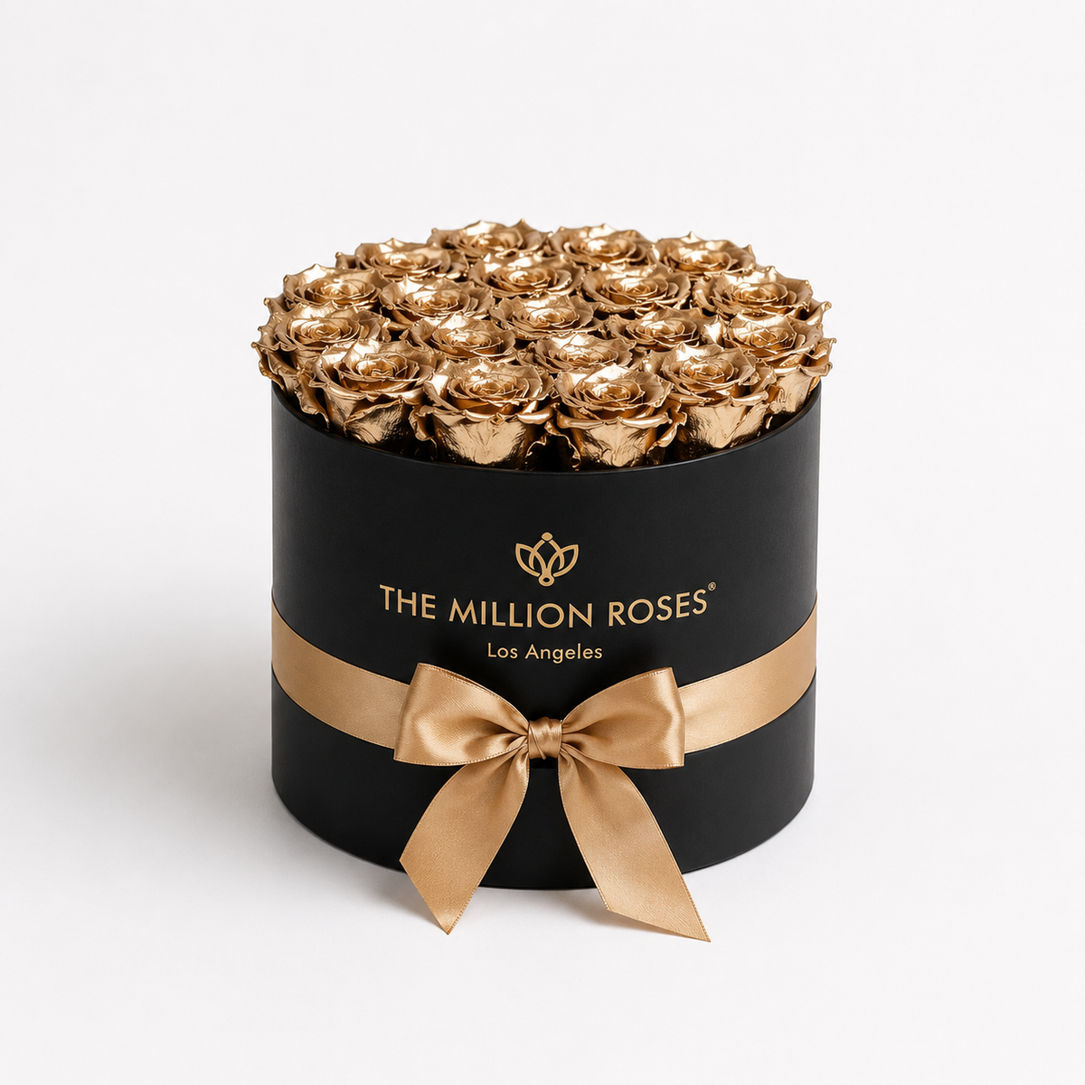 Black Box of Gold Roses | The Million Roses