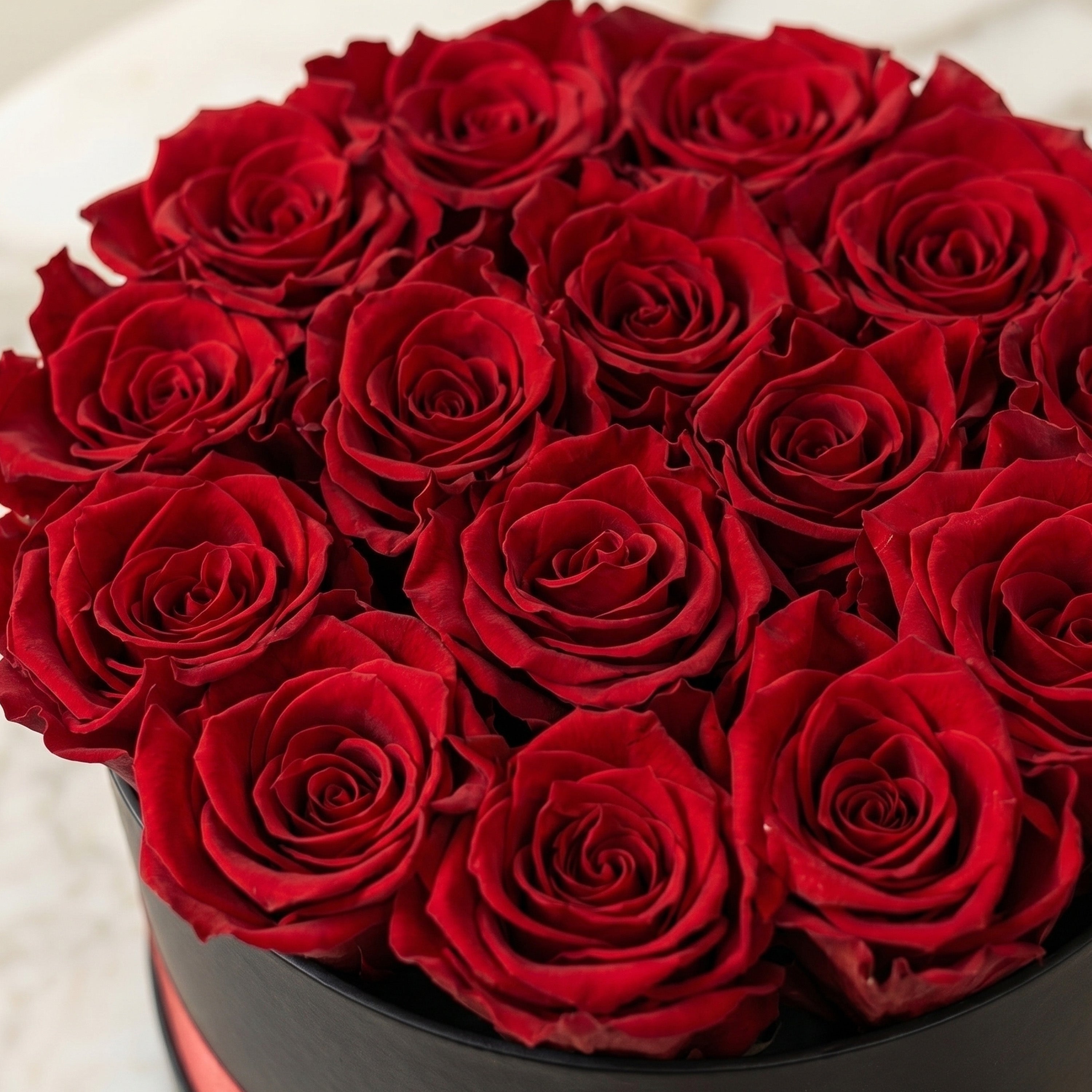Classic Black Box | Red Roses