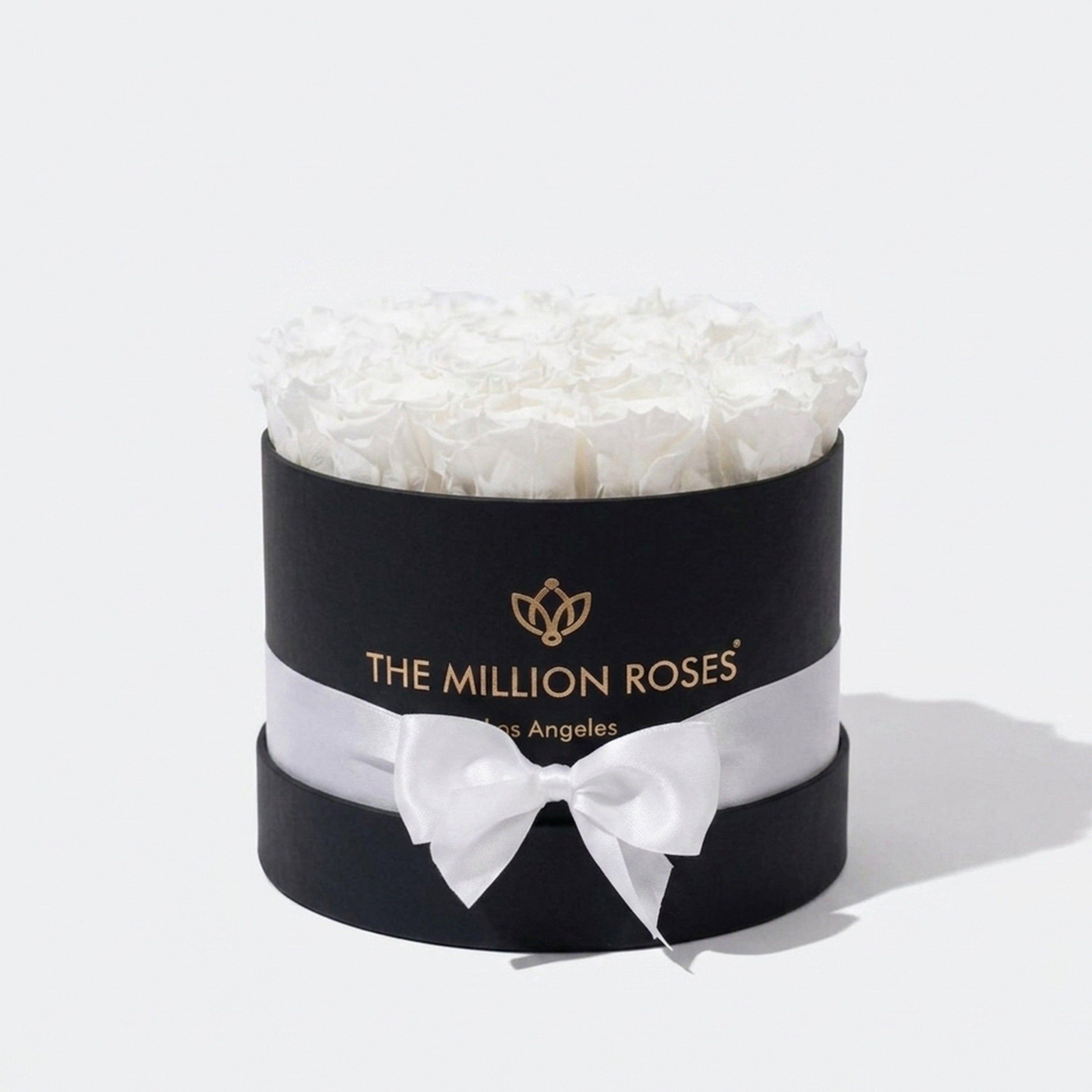 Classic Black Box | White Roses