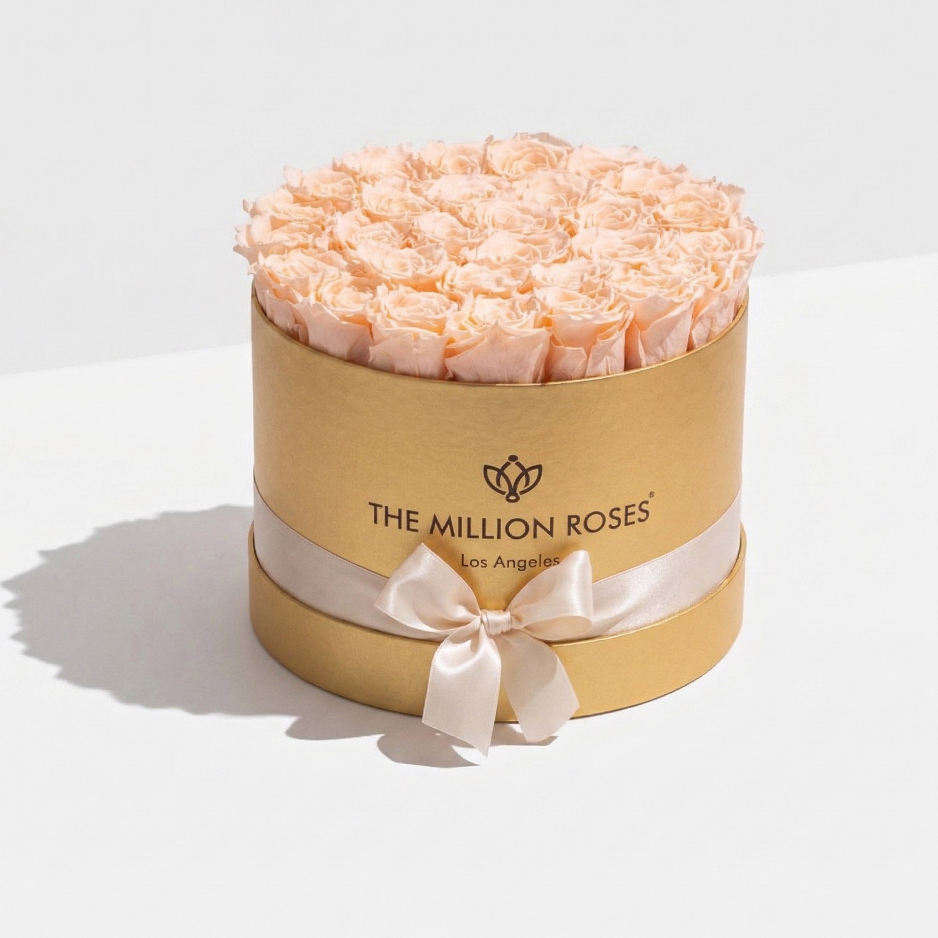Supreme Gold Box | Peach Roses