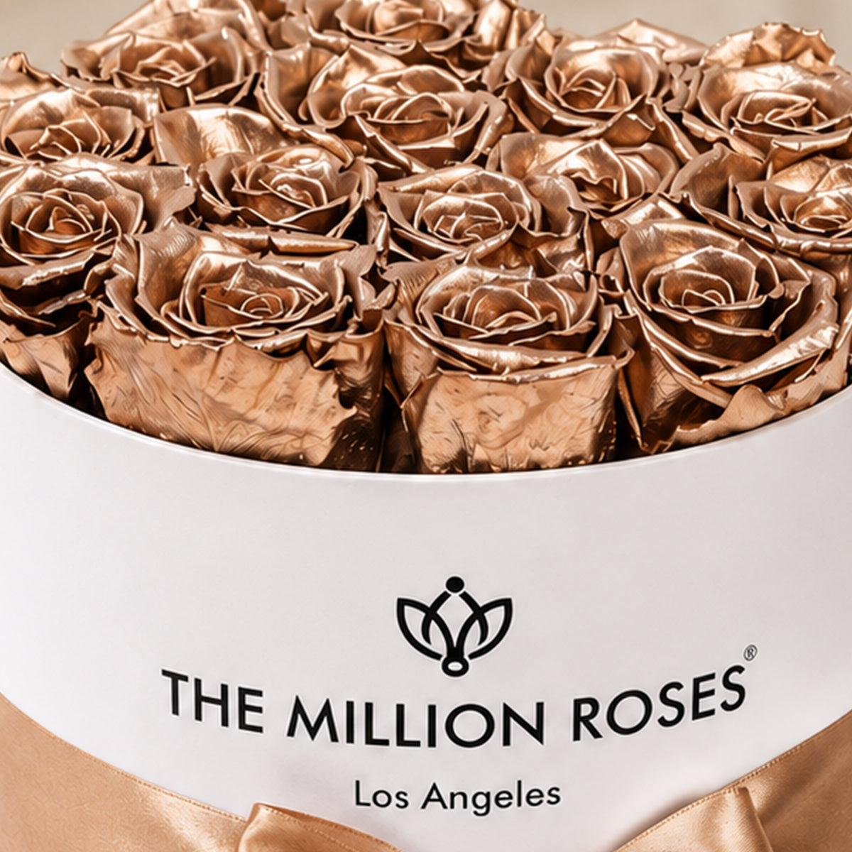 Gld Roses Gold Roses - Preserved & Forever Roses in a Box | The Million Roses®