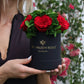 Basic Black Garden Box | Red Roses