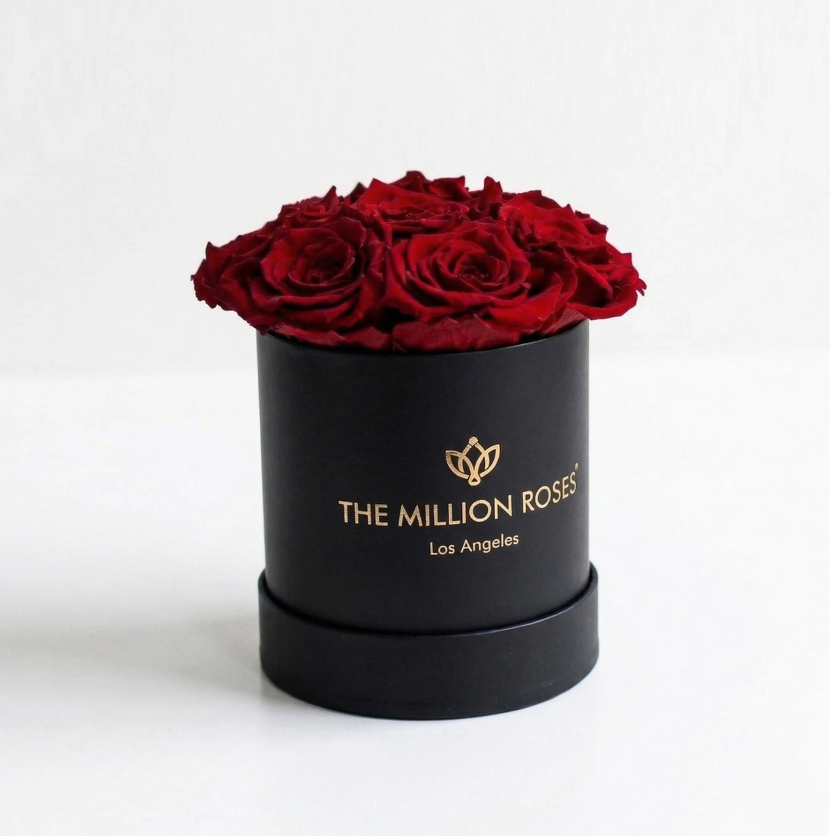 Basic Black Box with Red Roses | The Million Roses