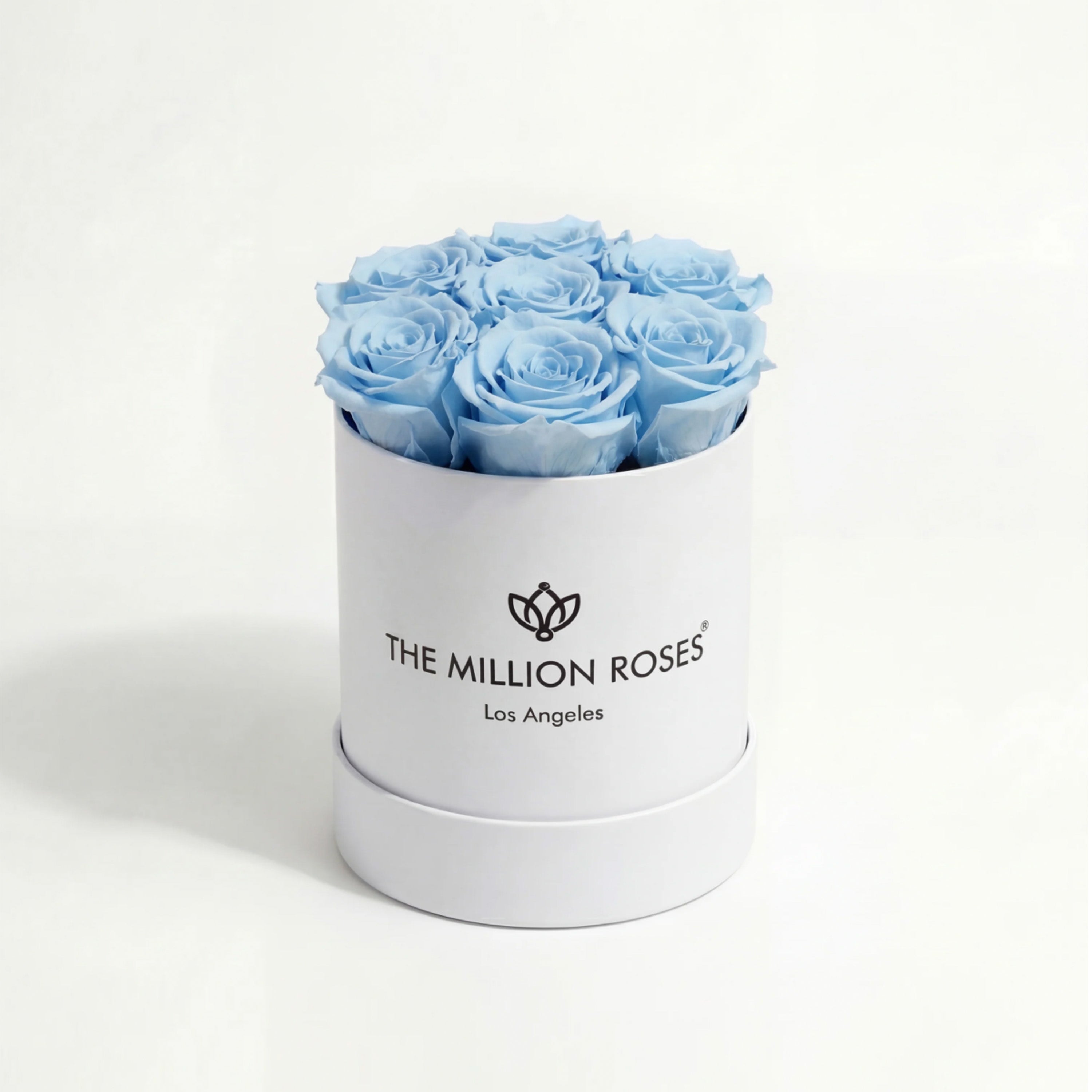 Light Blue Roses - Preserved Roses Box | The Million Roses®