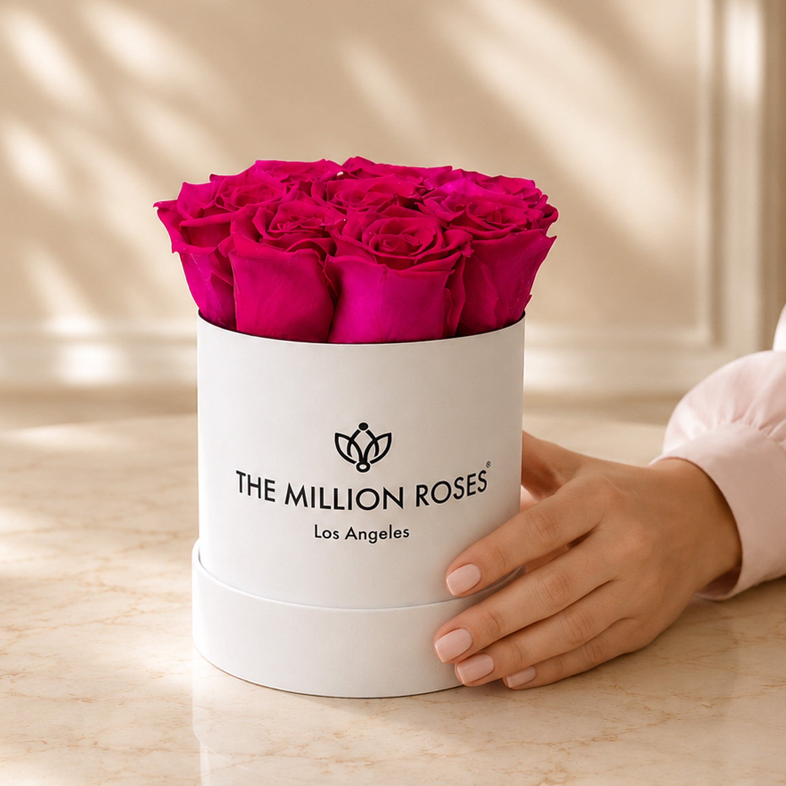 Essence White Box | Magenta Roses