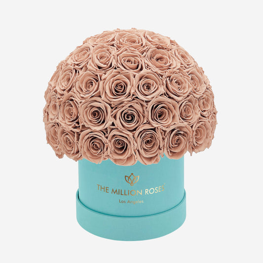 Classic Mint Green Suede Superdome Box | Sand Roses