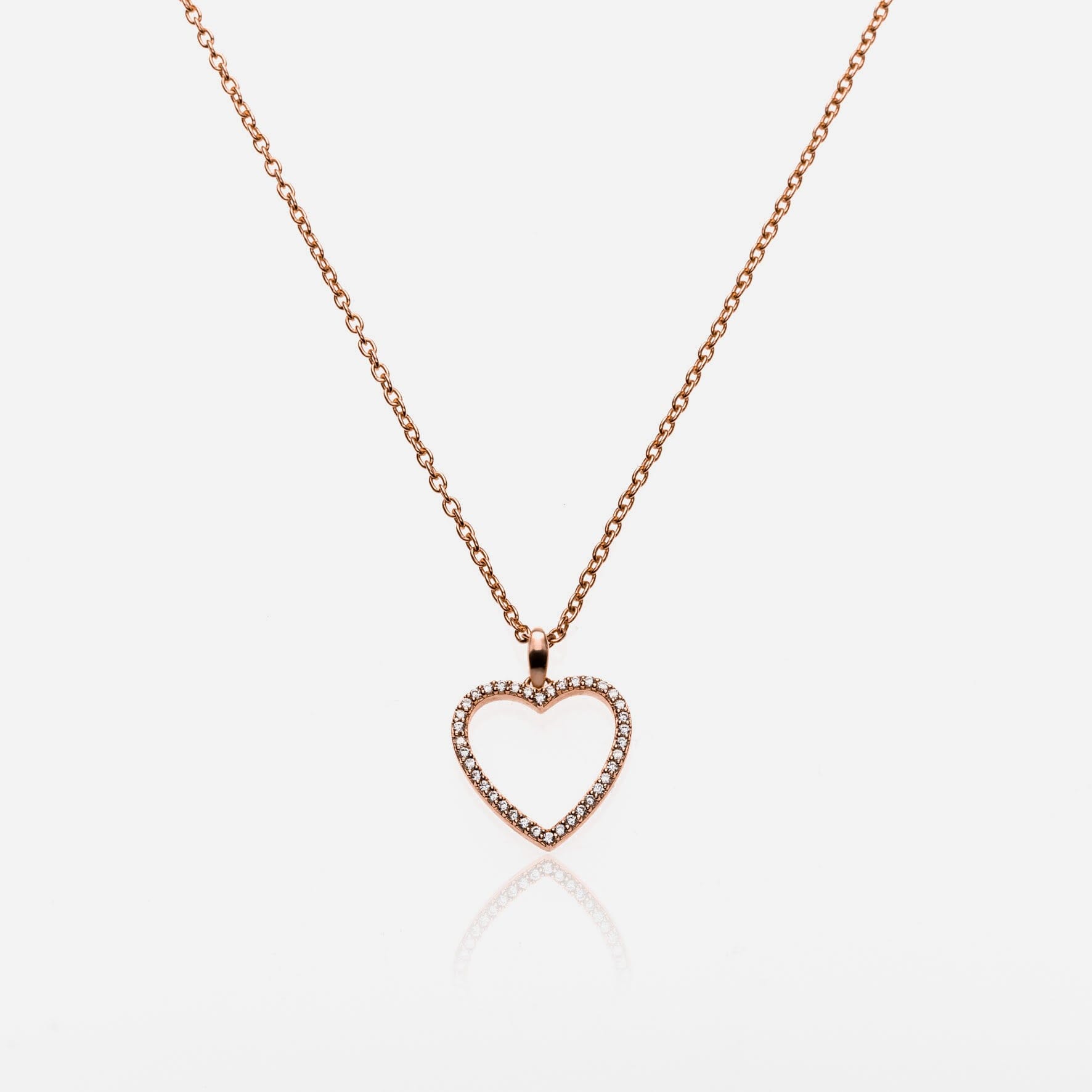 ‍Love Nest Rosegold Pendant Necklace (100% off)