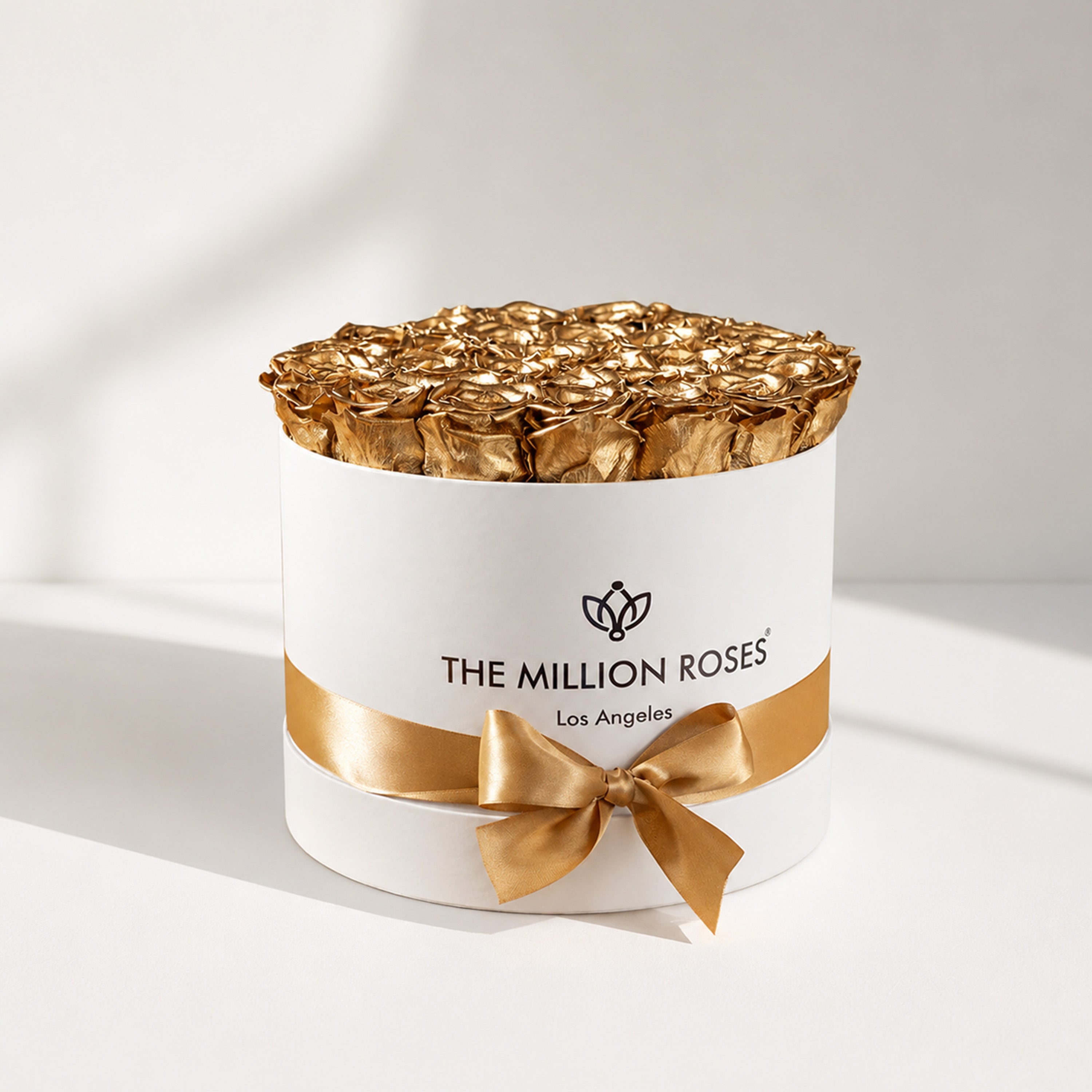 Supreme White Box | Gold Roses