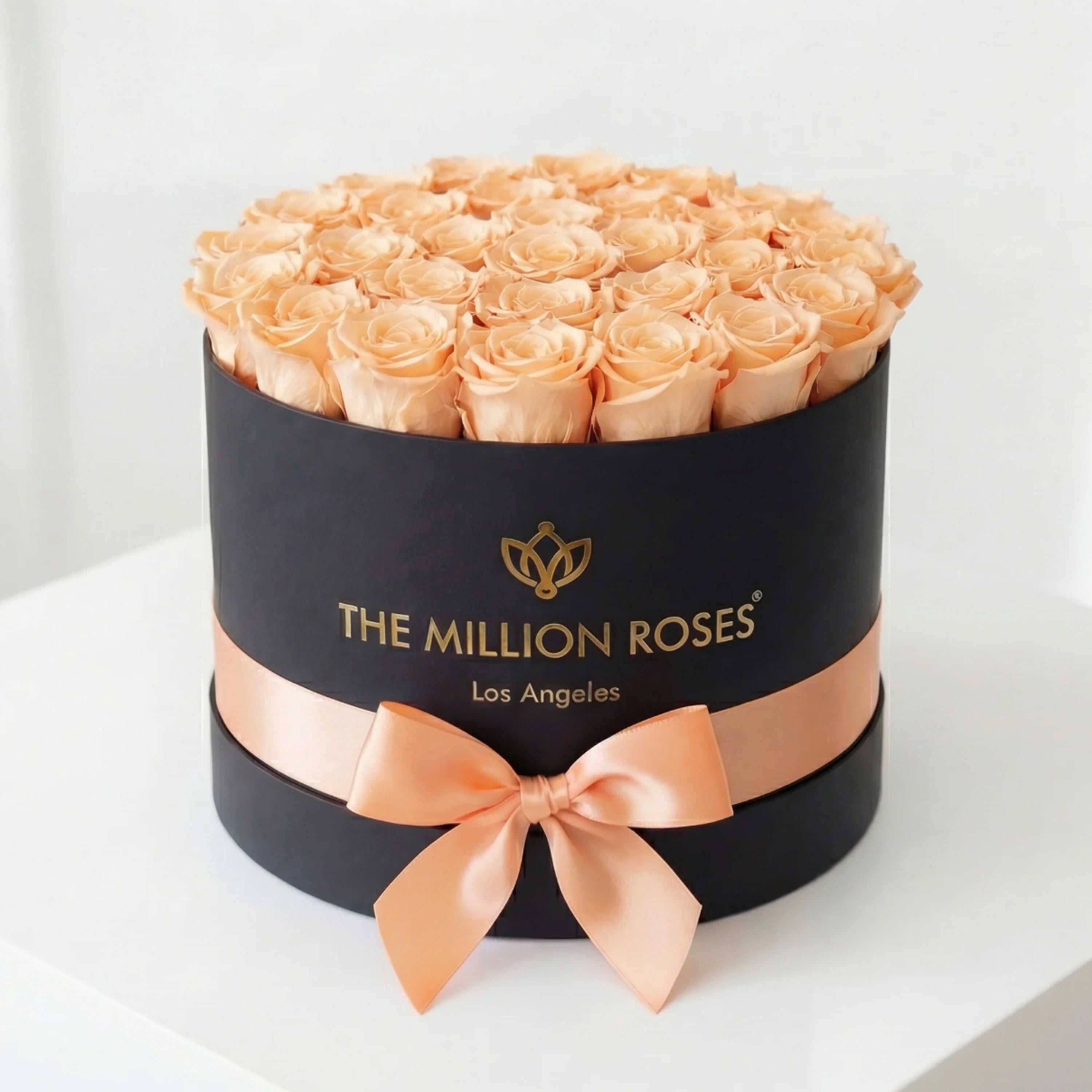 Supreme Black Box | Peach Roses
