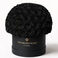 Supreme Black Superdome Box | Black Roses