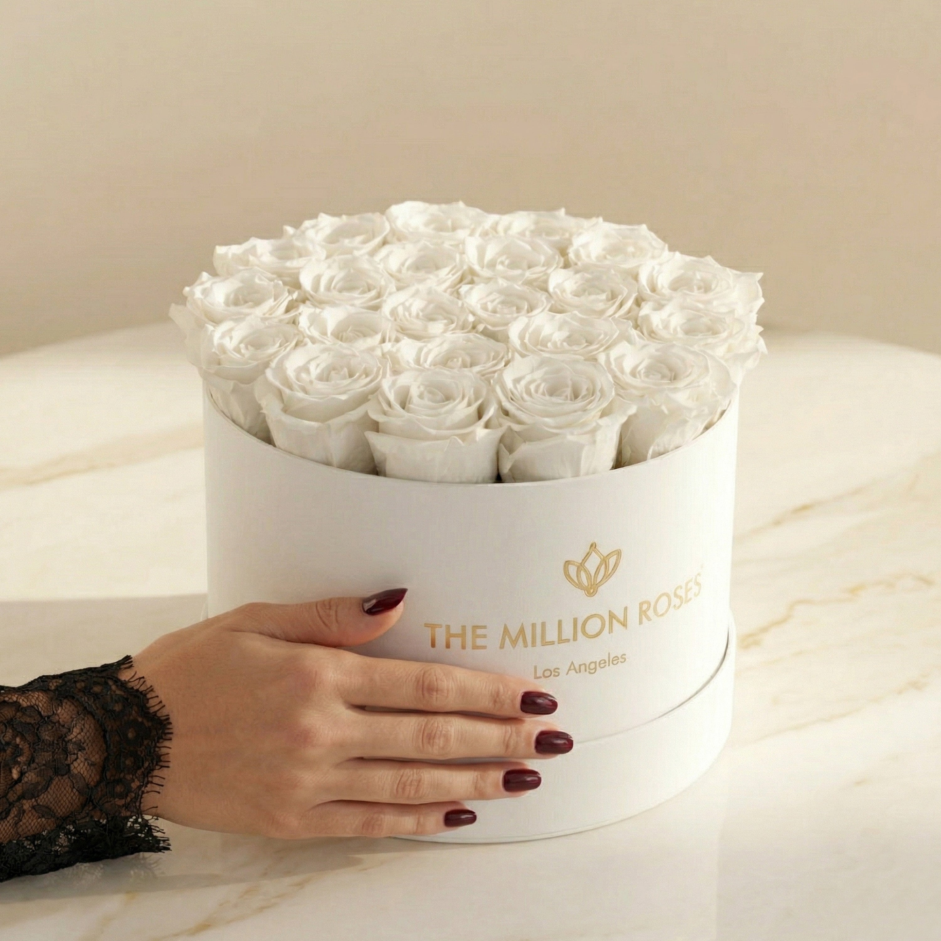 Supreme White Box | White Roses