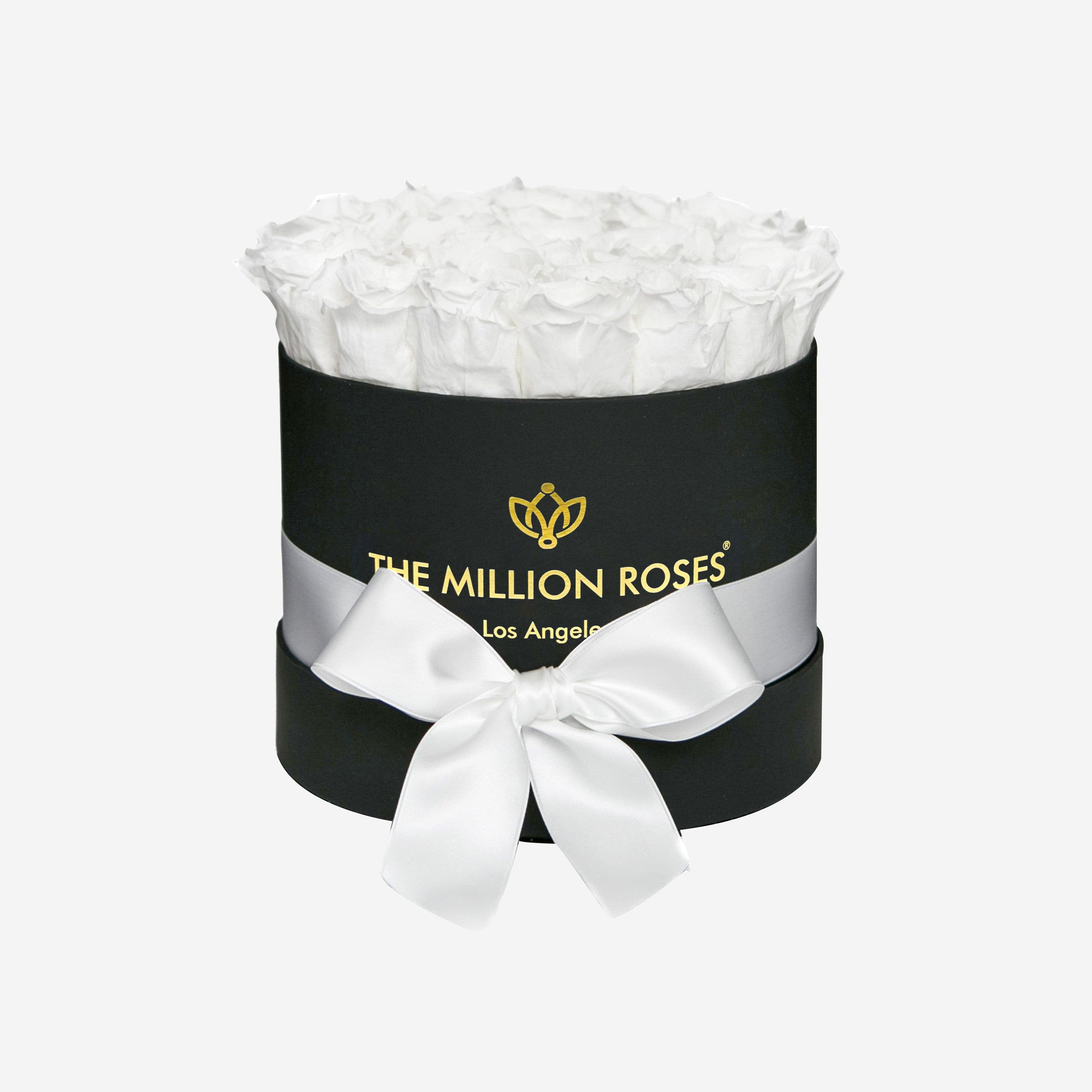 Classic Black Box | White Roses - The Million Roses