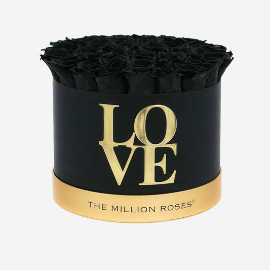 Supreme Black Box | Love Edition | Black Roses - The Million Roses