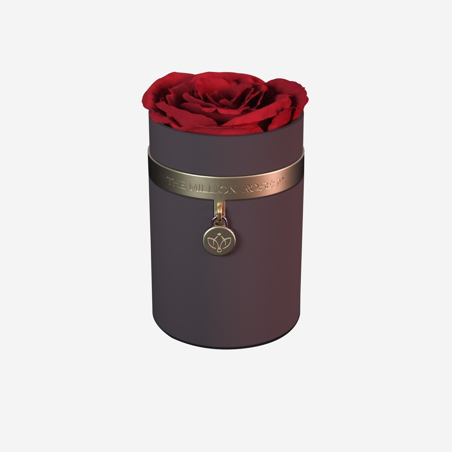 One in a Million™ Round Coffee Box | Charm Edition | Red Rose - The Million Roses