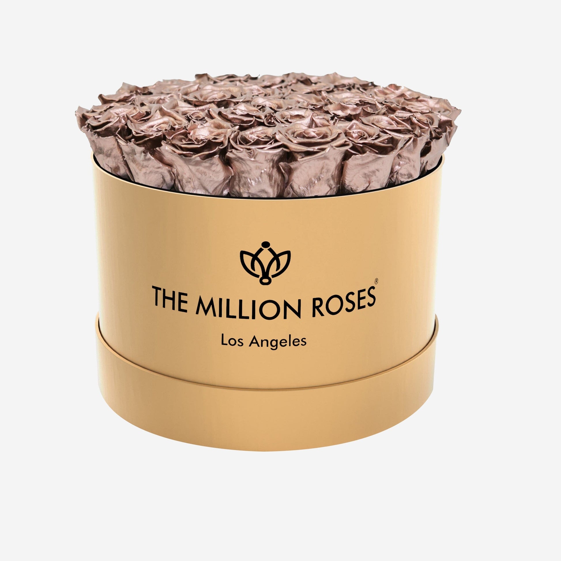 Supreme Gold Box | Rose Gold Roses - The Million Roses