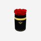 Single Black Suede Box | Red Rose - The Million Roses