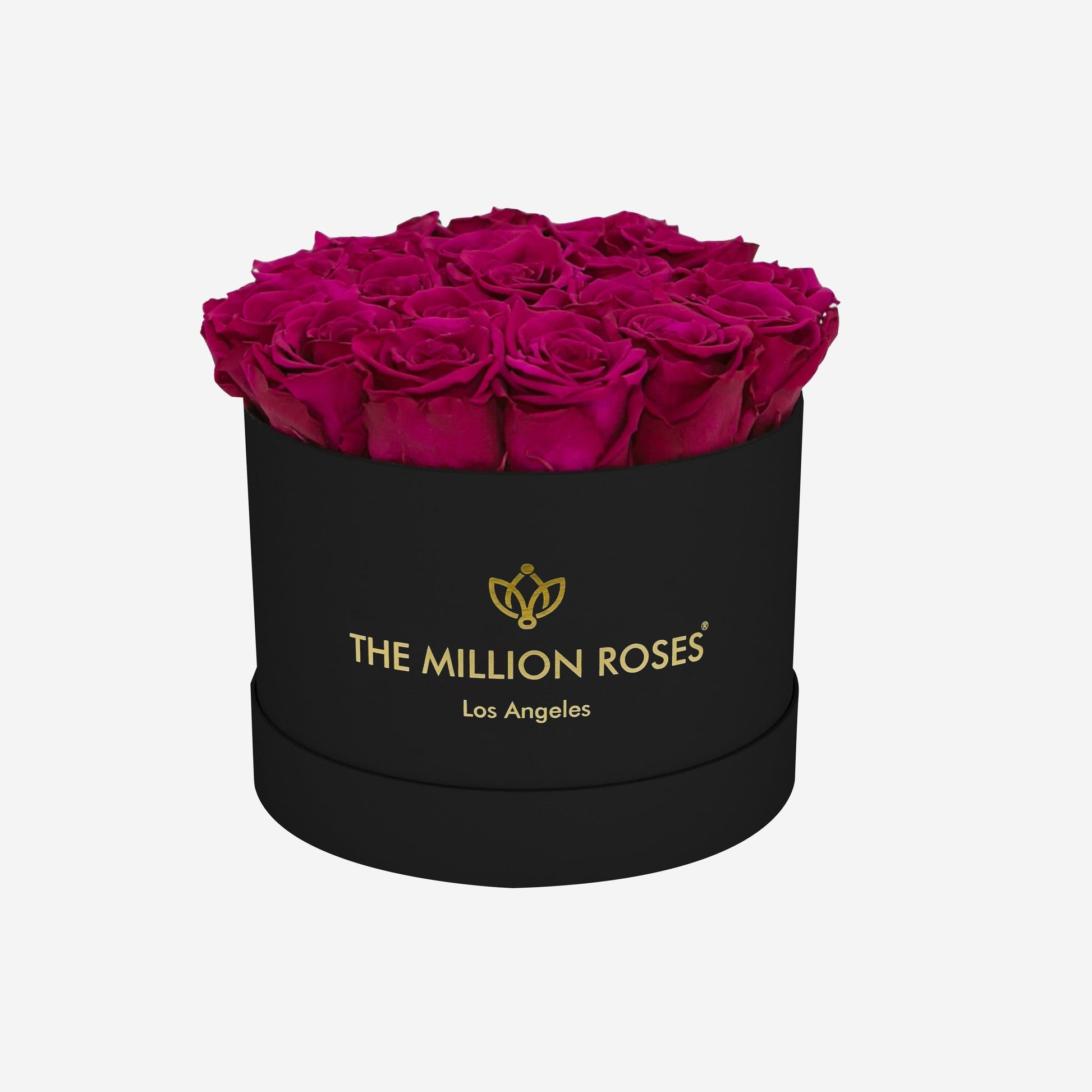 Classic Black Box | Magenta Roses - The Million Roses