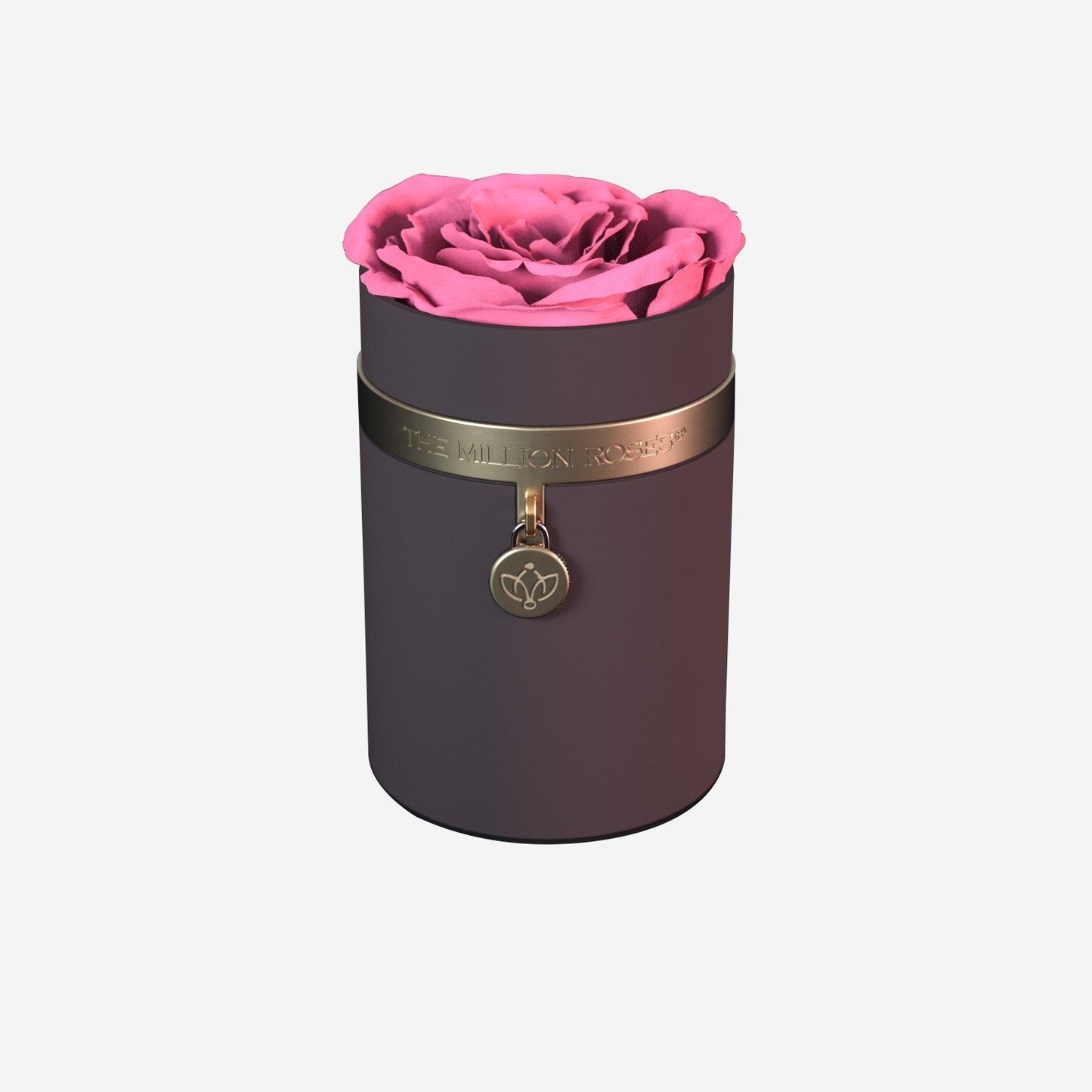 One in a Million™ Round Coffee Box | Charm Edition | Pink Rose - The Million Roses