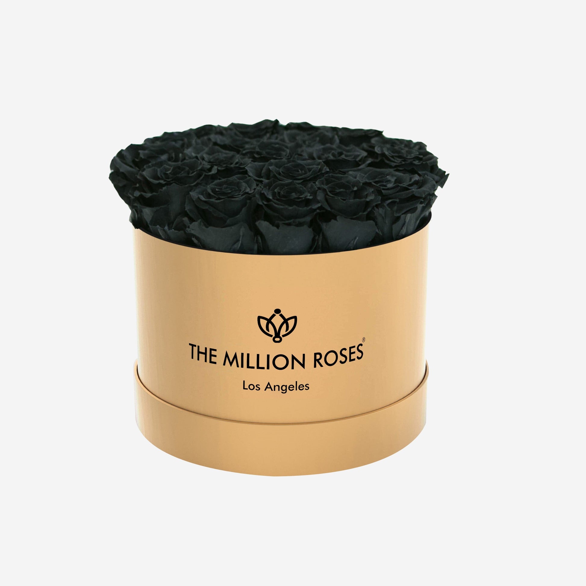 Classic Gold Box | Dark Green Roses - The Million Roses