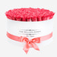 Deluxe White Box | Coral Roses - The Million Roses