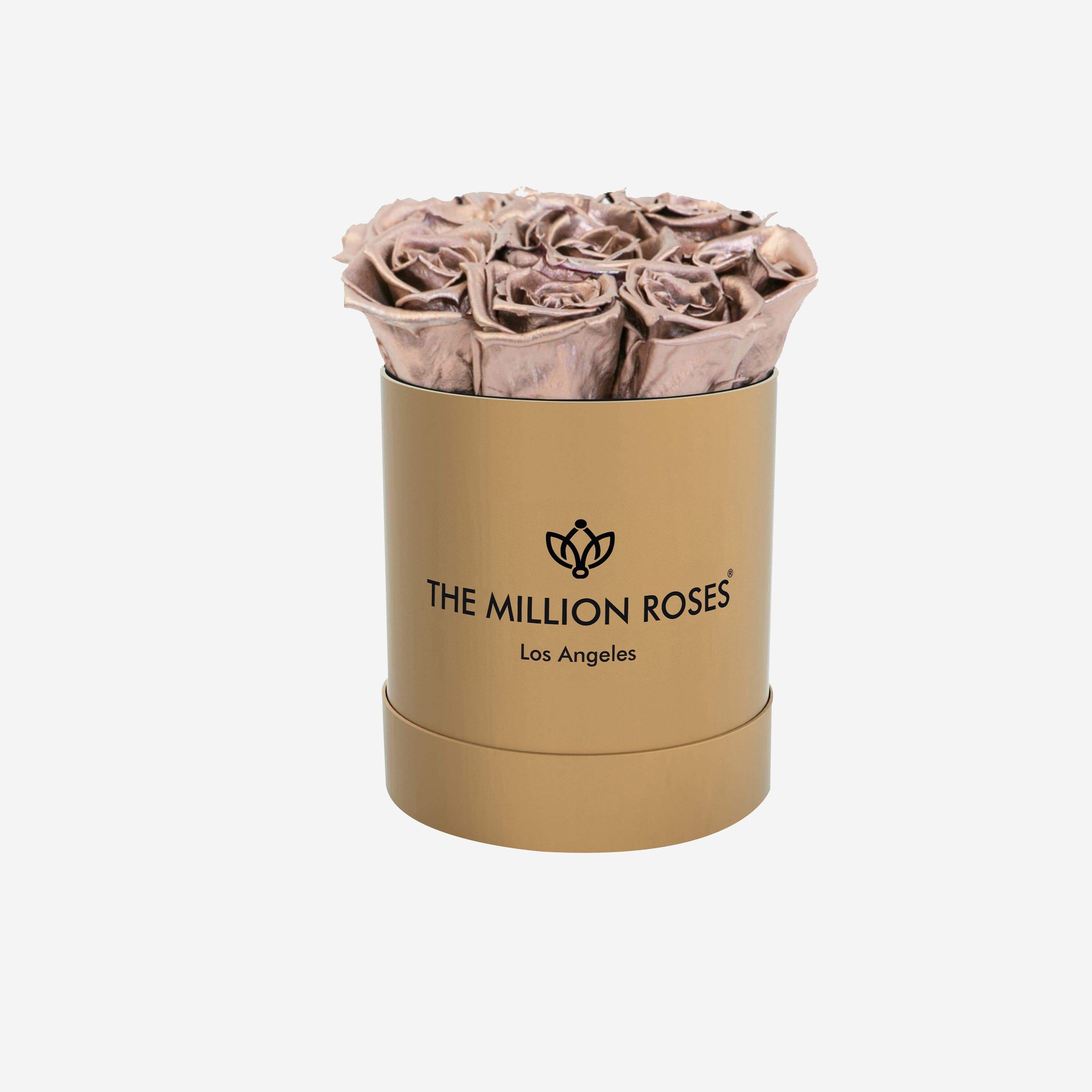 Basic Gold Box | Rose Gold Roses - The Million Roses