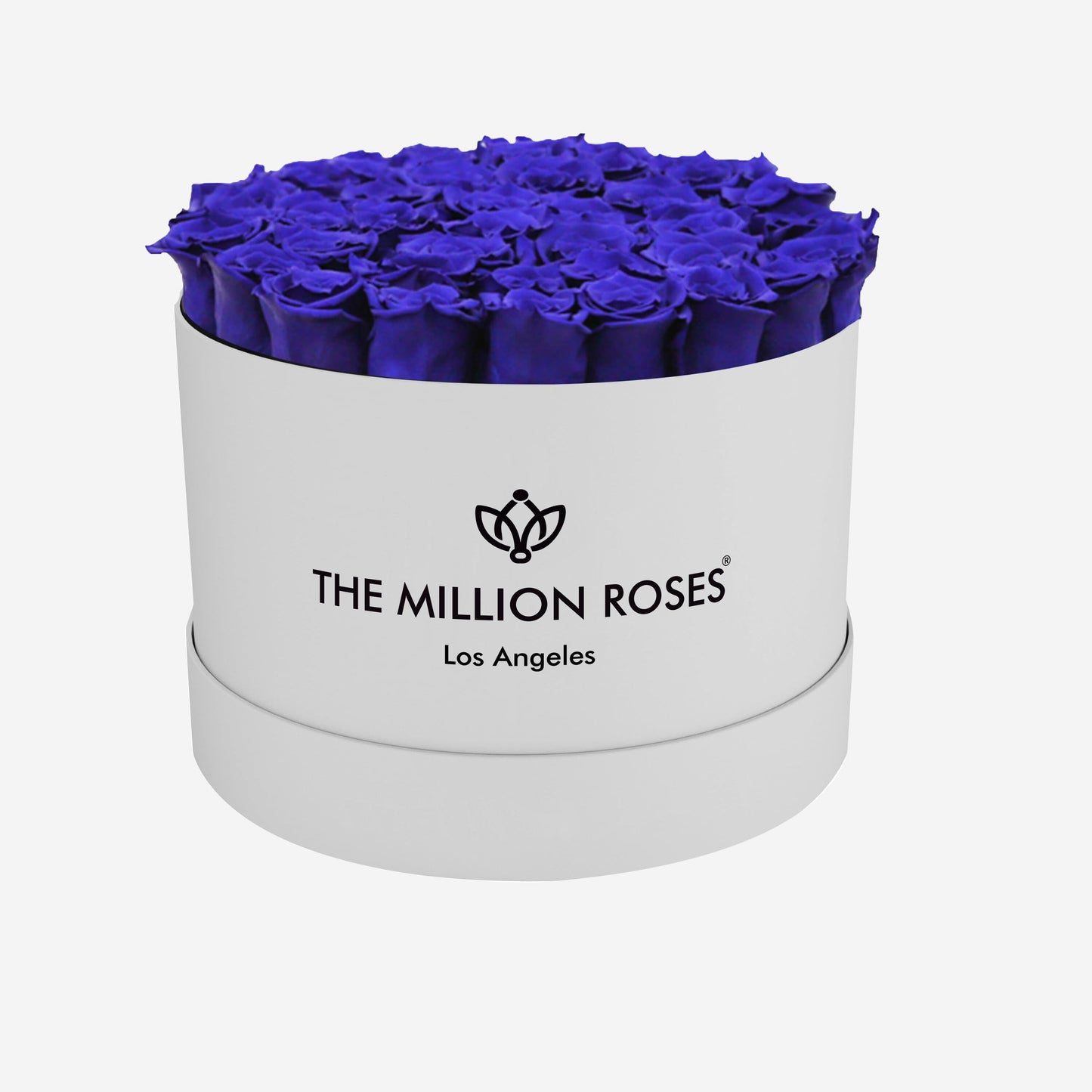 Supreme White Box | Royal Blue Roses - The Million Roses