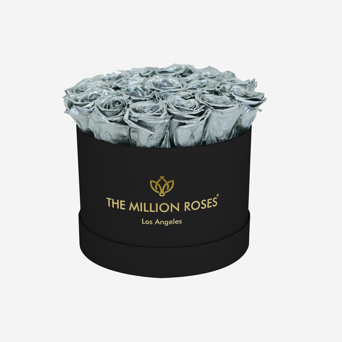 Classic Black Box | Silver Roses - The Million Roses