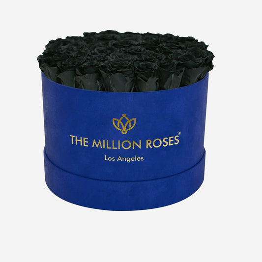 Supreme Royal Blue Suede Box | Black Roses - The Million Roses
