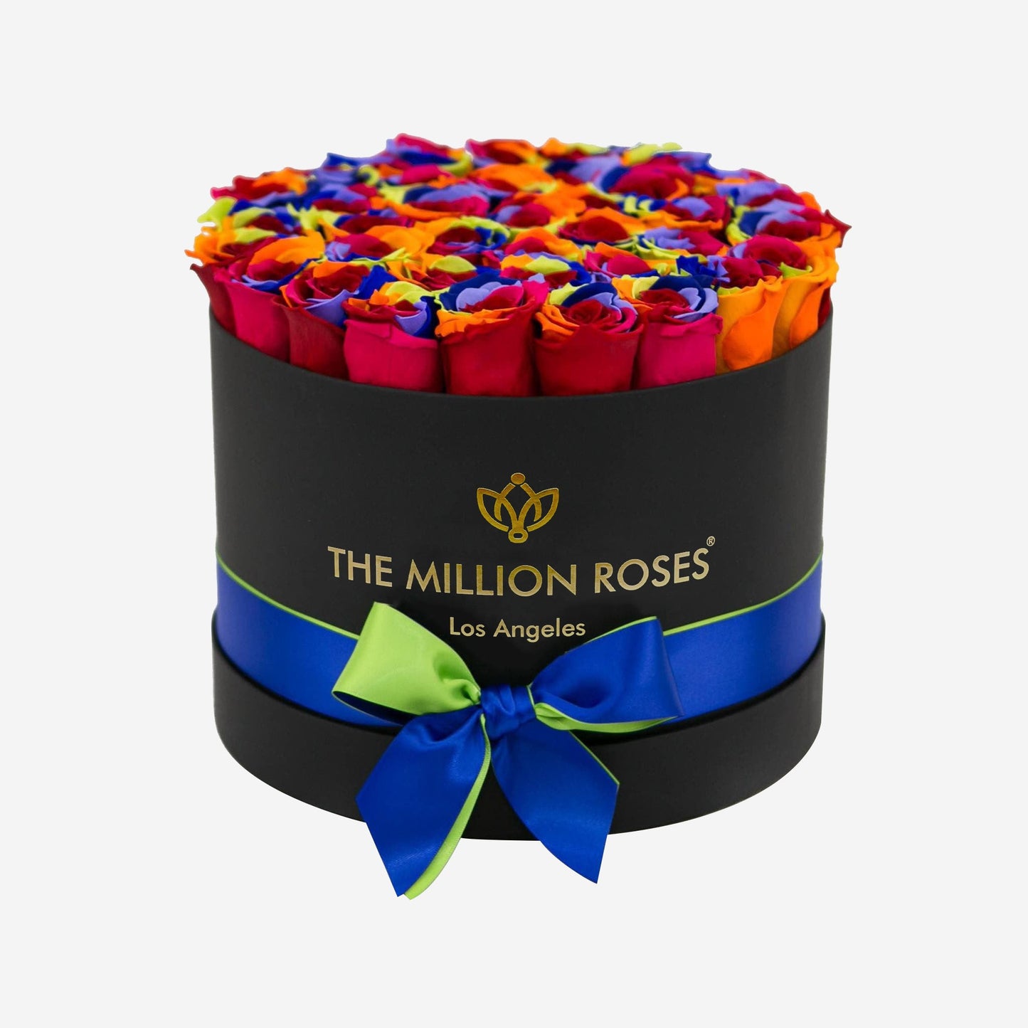 Supreme Black Box | Rainbow Roses - The Million Roses
