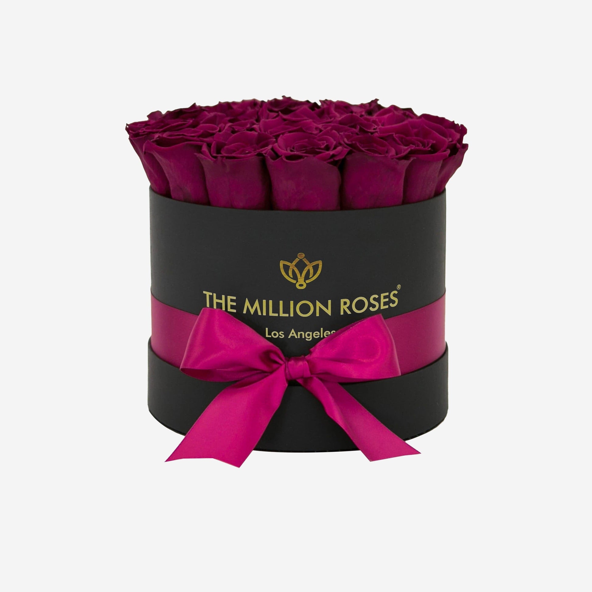Classic Black Box | Burgundy Roses - The Million Roses