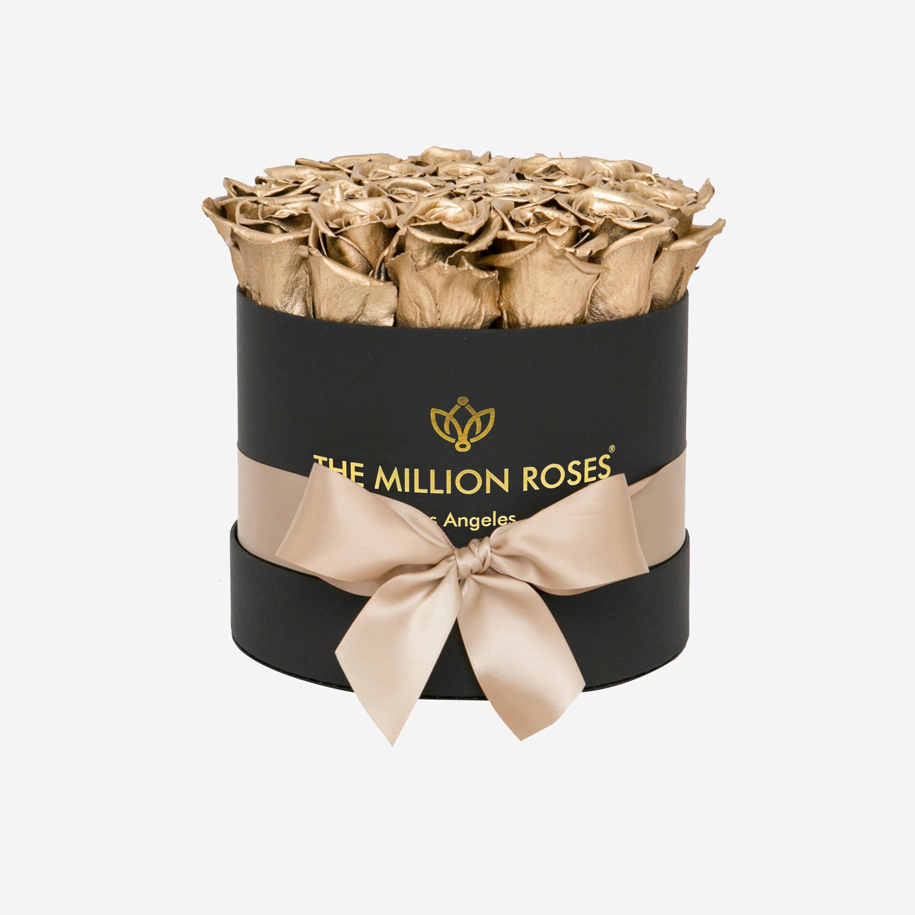 Classic Black Box | 24K Gold Roses