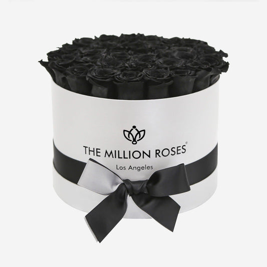 Supreme White Box | Black Roses - The Million Roses