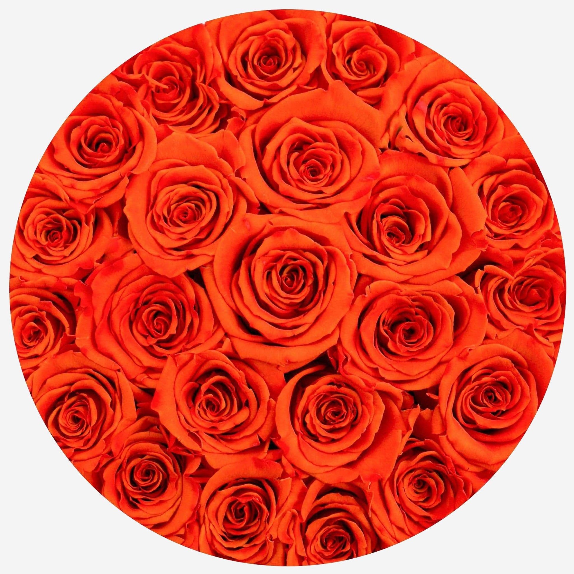 Classic Black Box | Orange Roses - The Million Roses