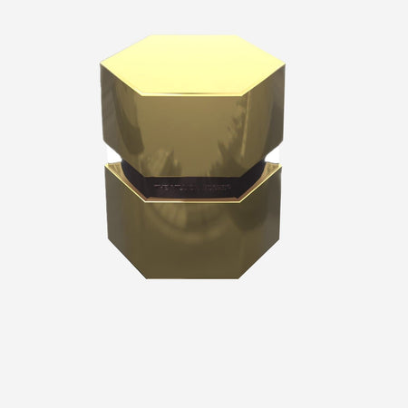 Zrkadlovo Zlatý One in a Million™ Hexagon Box | Purpurové a zlaté ruže