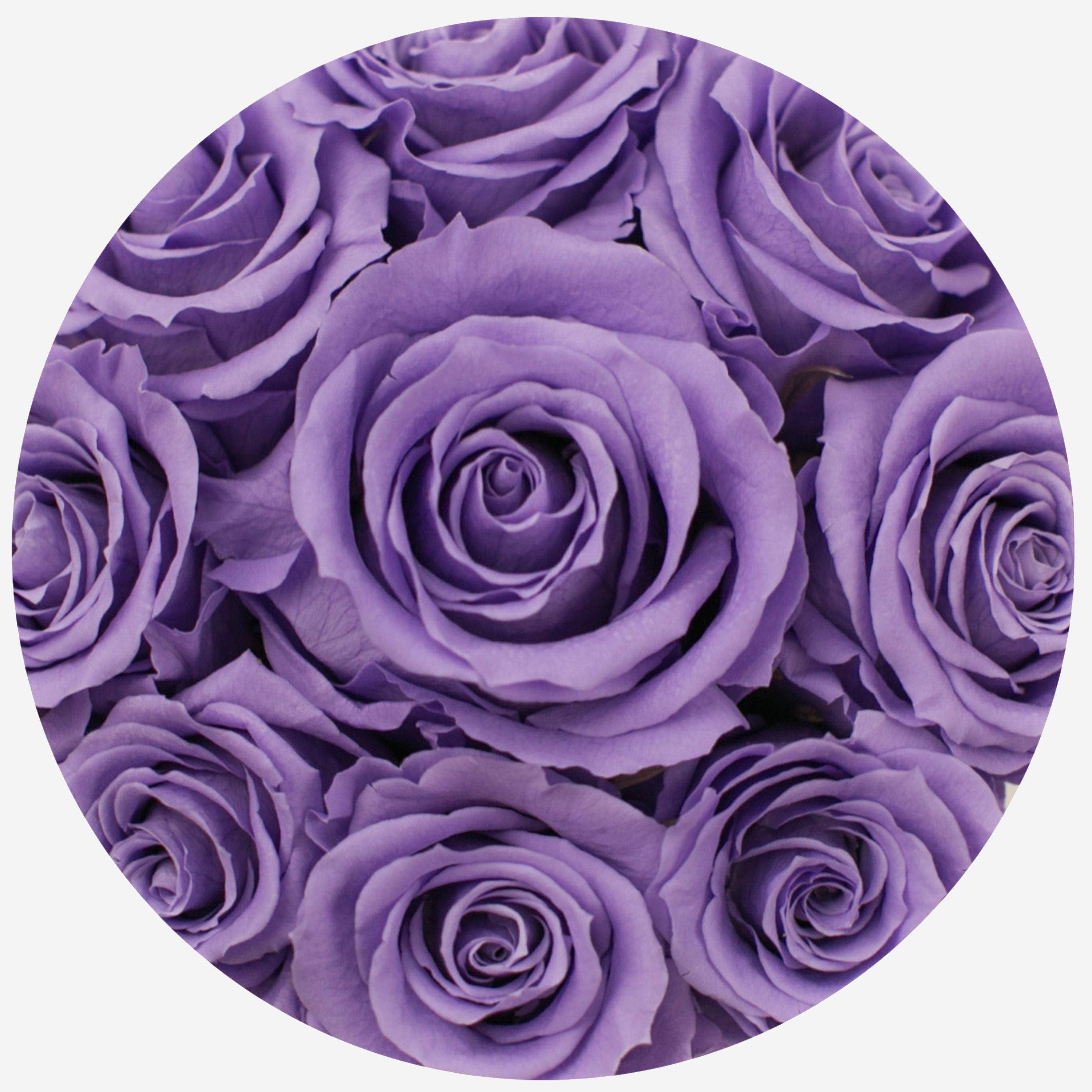 Basic Black Box | Lavender Roses - The Million Roses