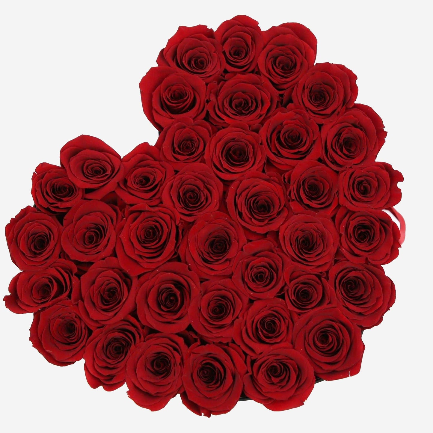 Heart White Box | Red Roses - The Million Roses