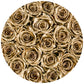 Classic White Box | Love Edition | Gold Roses - The Million Roses