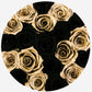 Classic Gold Box | Black & Gold Roses - The Million Roses