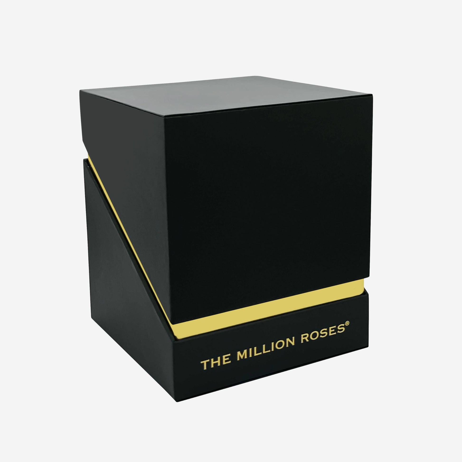 Square Black Box | Neon Green Roses - The Million Roses