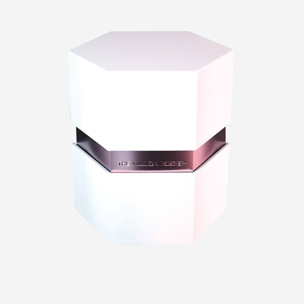 One in a Million™ White Hexagon Box | Pink Rose - The Million Roses