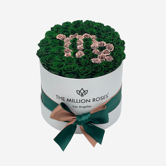 Classic White Box | Colorful Zodiac Edition | Virgo Sign - The Million Roses
