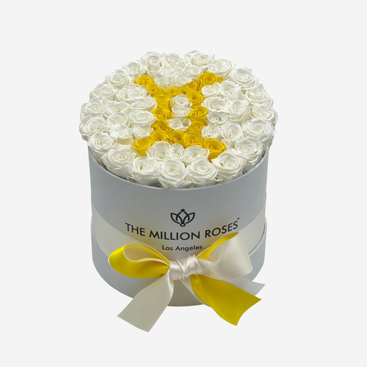 Classic White Box | Colorful Zodiac Edition | Gemini Sign - The Million Roses