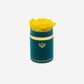 Single Dark Green Suede Box | Yellow Rose - The Million Roses
