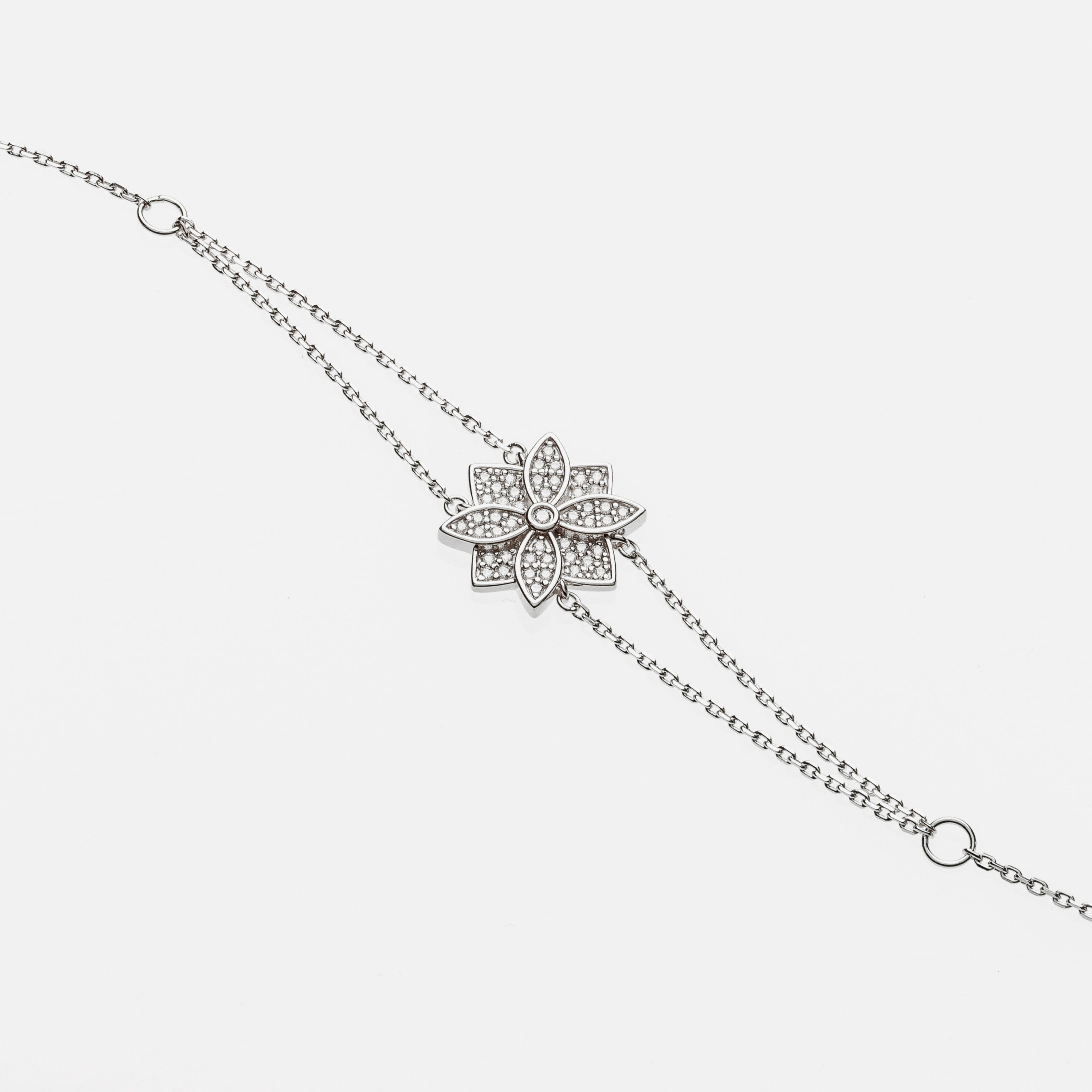 Bracelet Million Argent avec Diamants